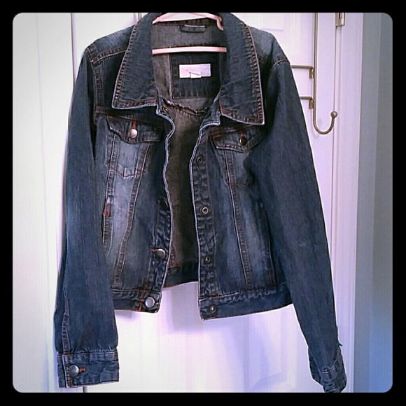 red camel jean jacket